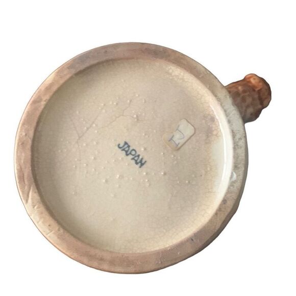 Vintage German Style Beer Mug Stein Happy Couple Made in Japan Unique Style Rare - Picture 6 of 9